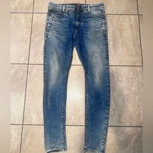 Light Wash G Raw Men’s Jeans Size 34x38